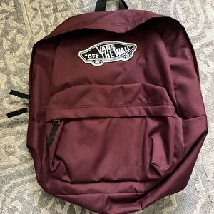 Burgundy Vans OFF THE WALL Back Pack